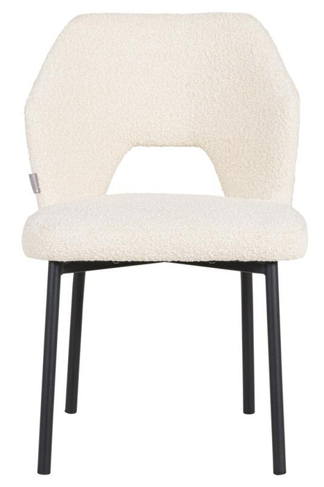 Bloom Side Chair - Bouclé Natural