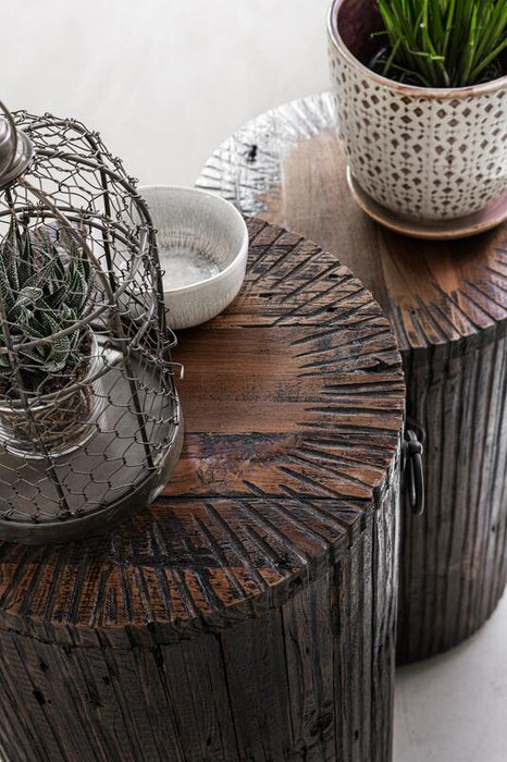 Column Stripe Small - Teakhout