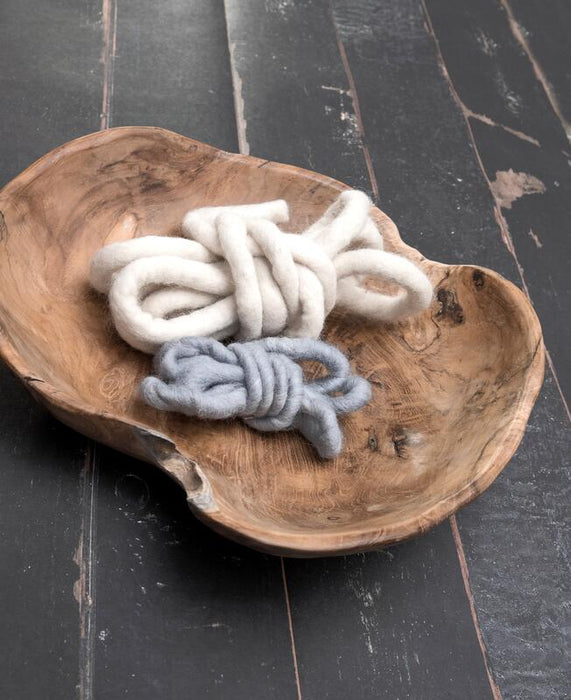 Tray Delight - Teakhouten dienblad (set van 4)