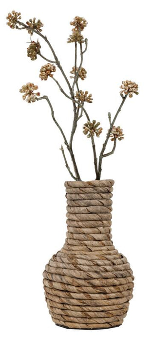 Vase Bud - 17xØ12 cm - Bananenbast