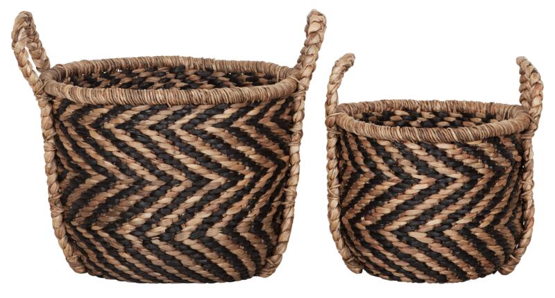 Basket MUST Living round XL, set of 2
