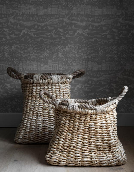 Basket Palette Small - Abaca - 40x49x49 cm