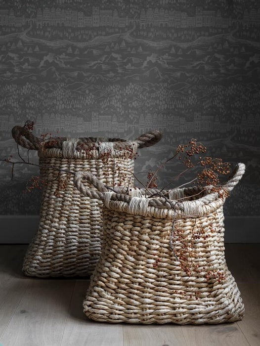 Basket Palette Small - Abaca - 40x49x49 cm
