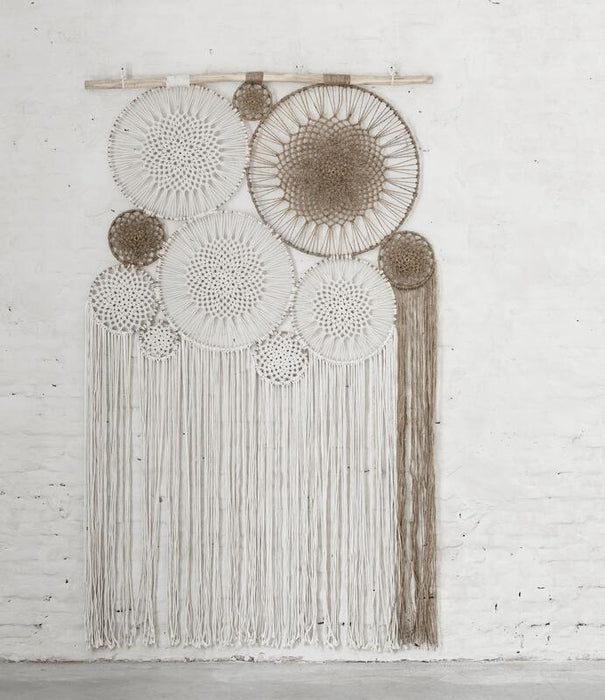 Boho Wanddecoratie - Macramé - 195x119 cm