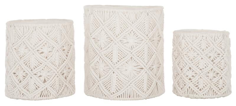 Baskets Boho, set of 3