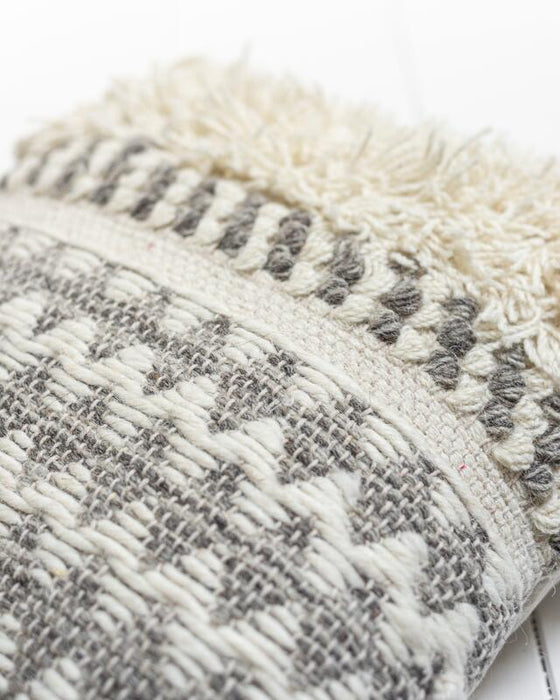 Aura Sierkussen - Grijs - 45x45 cm