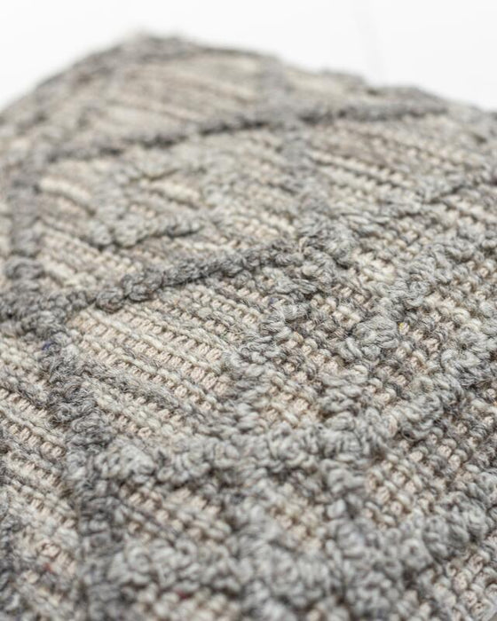 Cushion Angel - Sierkussen 45x45 cm - Natural/Grijs