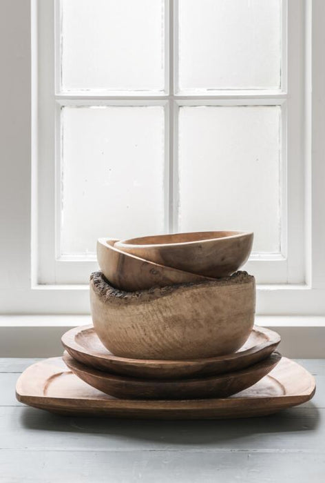 Sweet&Sour Dienblad - Teakhout (Set van 4)