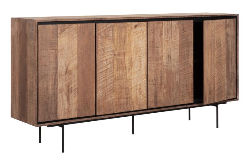 Metropole Dressoir 4 Deurs - Gerecycled Teakhout