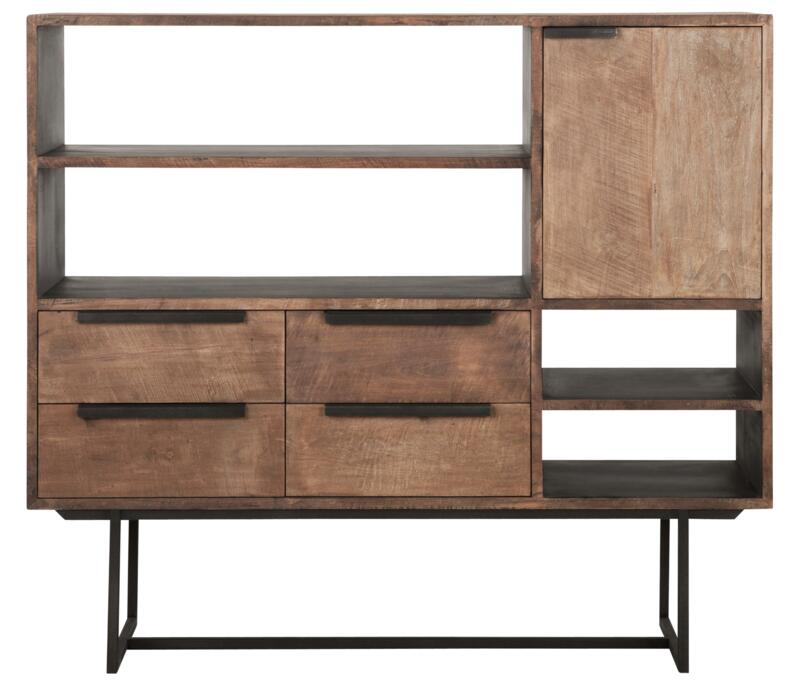 Odeon No.3 Dressoir - Gerecycled Teakhout