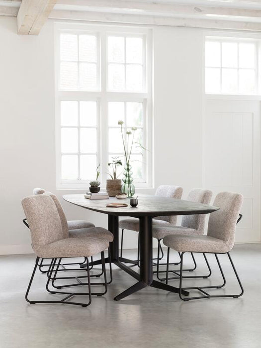 Zola Side Chair - Zandkleurig - Per 2 stuks