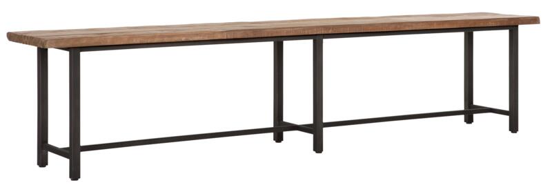 Beam Bank - Gerecycled Teakhout