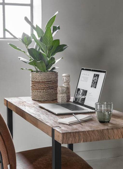 Beam Bureau - Teak Hout - 120 cm