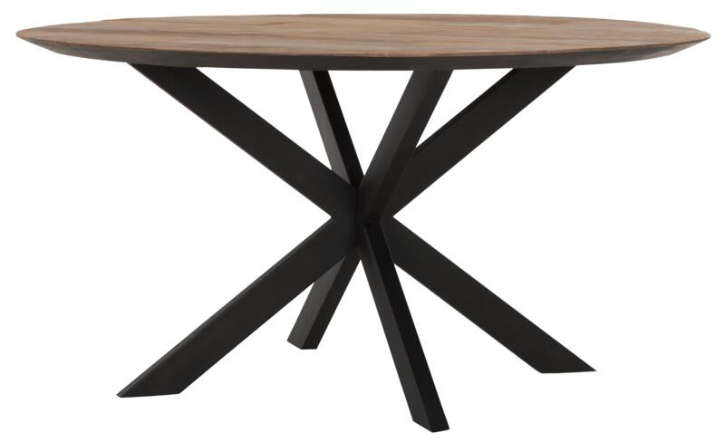 Shape Ronde Eettafel - Gerecycled Teakhout - Ø150cm