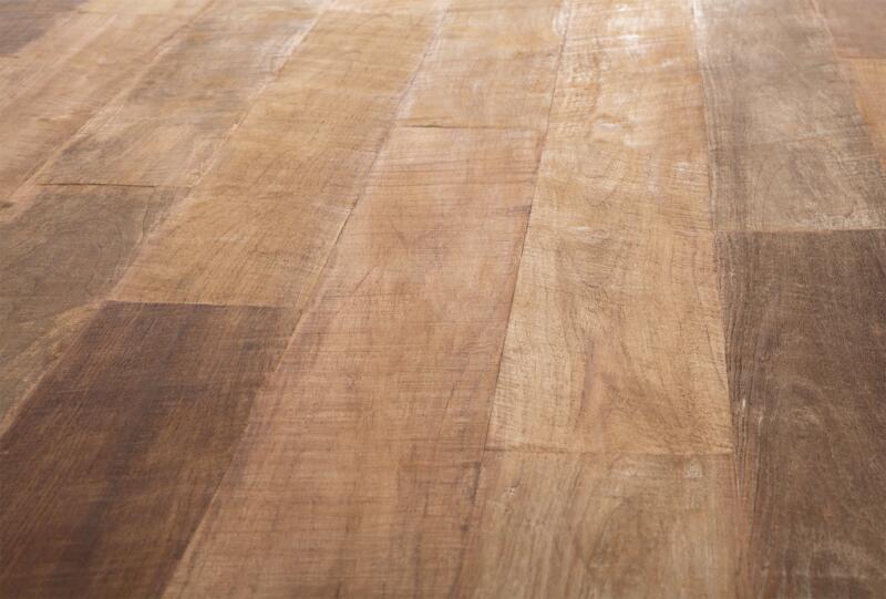 Shape Eettafel Rond - Gerecycled Teakhout