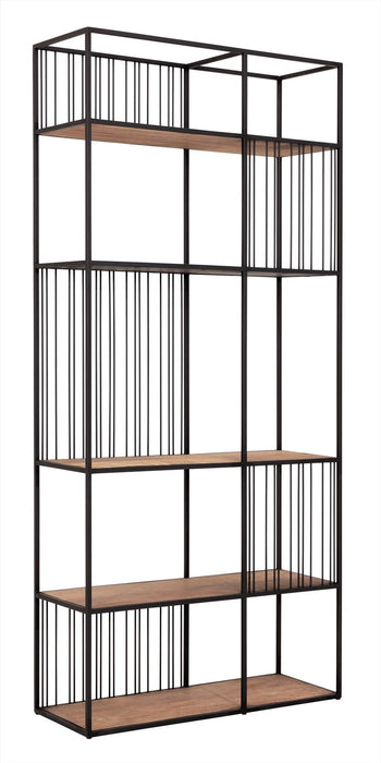 Barra Roomdivider Small - 5 planken - Gerecycled Teakhout