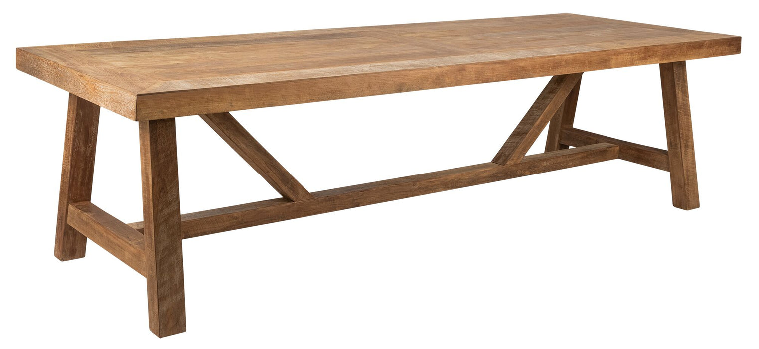 Monastery Eettafel Rechthoekig - Gerecycled Teakhout