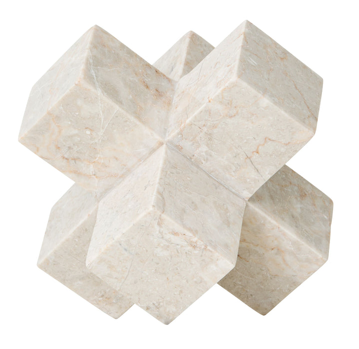 Wavebreaker Object - Wit Marmer