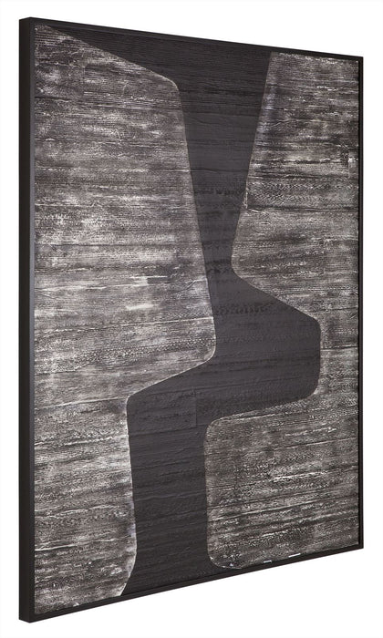 Wall panel 'Opposites attract' - Large