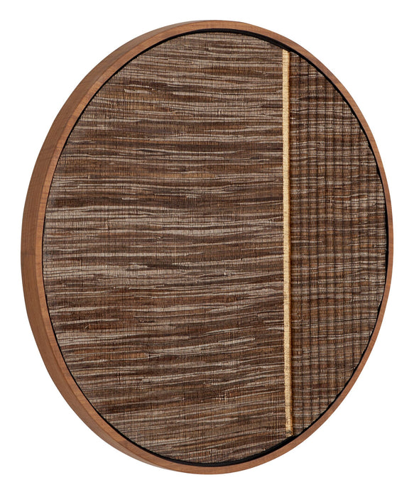 Contemporary Gold Wandpaneel - Waterhyacint - Ø71cm