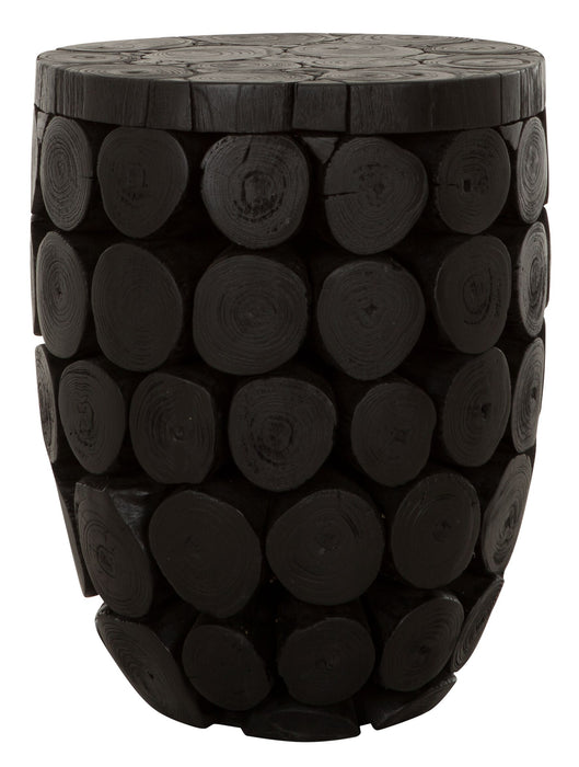 Cone Salontafel Hoog - Zwart Teak