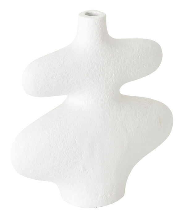 Vase La Femme Small - Witte Fiber Cement Vaas