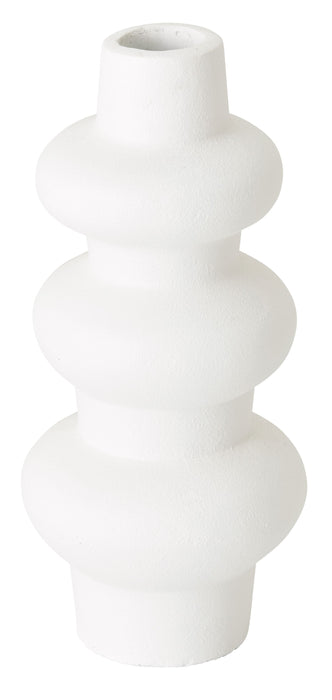 Bubble Vaas - Wit Fiber Cement