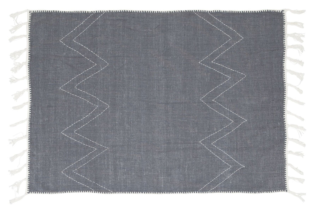 Plaid Jeans - Katoen - 130x200 cm