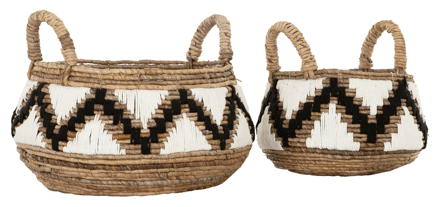 Basket Mendoza, set of 2