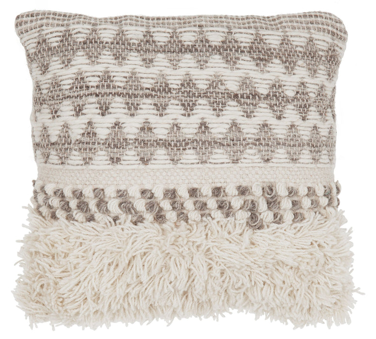 Aura Sierkussen - Grijs - 45x45 cm