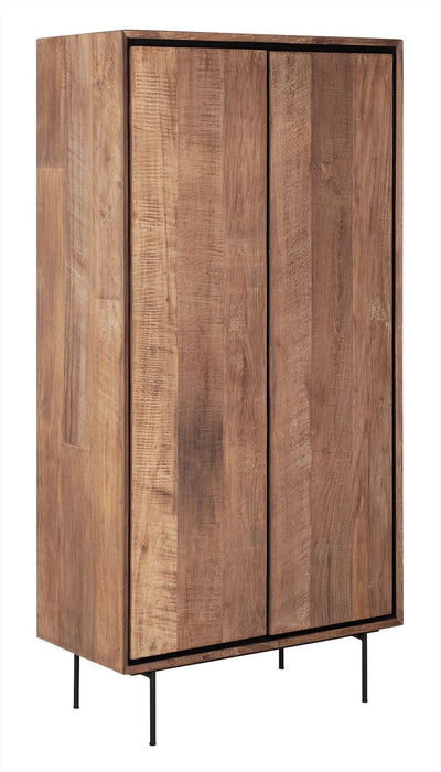 Cupboard Metropole low - 2 deurs - Gerecycled Teakhout