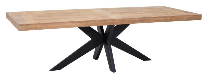 Lincoln Eettafel - Rechthoekig - Gerecycled Teakhout