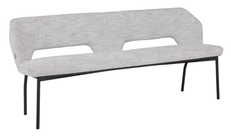 Bench Bloom - Polaris Light Grey - 190 cm
