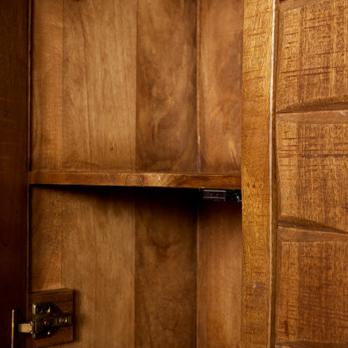 Brandy Kabinet met 2 Deuren en 4 Lades