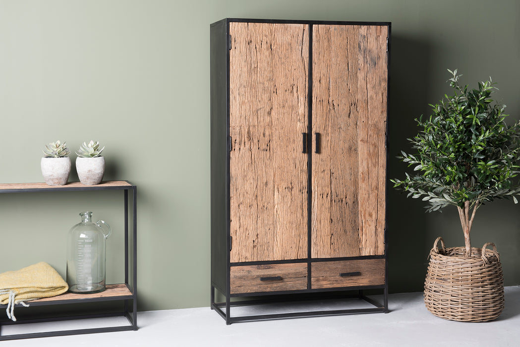 Dakota Kast - 2 Deurs 2 Lades - 100 cm