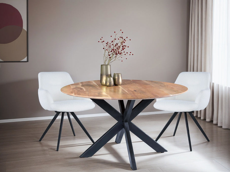 Oslo Round Acasia 120 cm