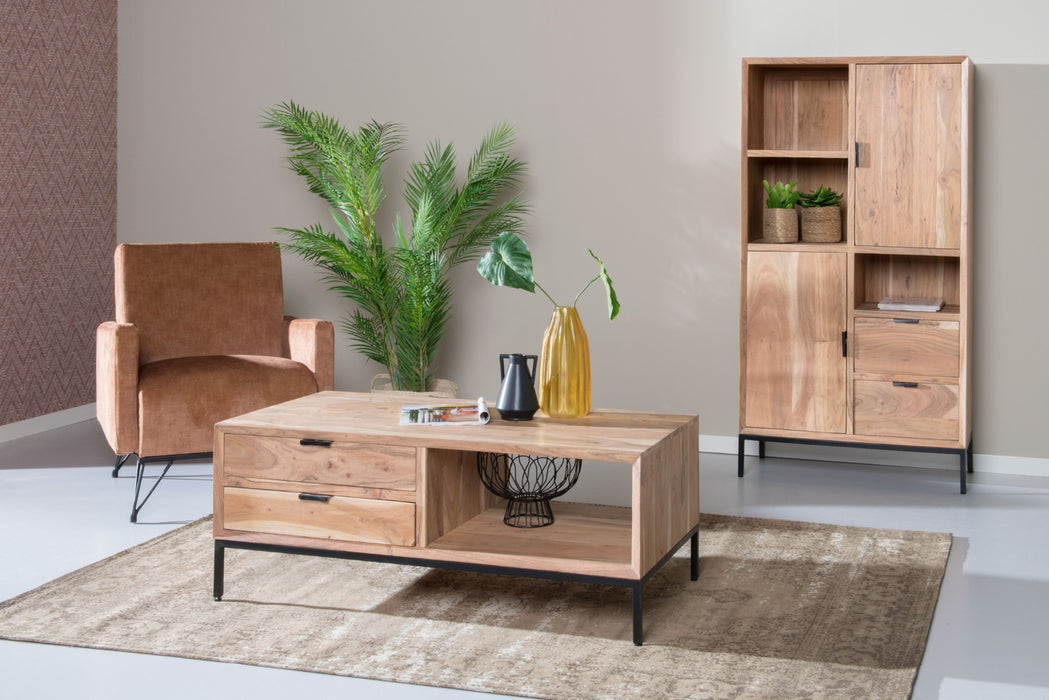 Oslo Acasia Kast - 86 cm - Livingfurn