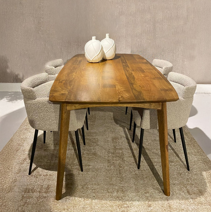 Elias Eettafel - 220cm - Mangohout