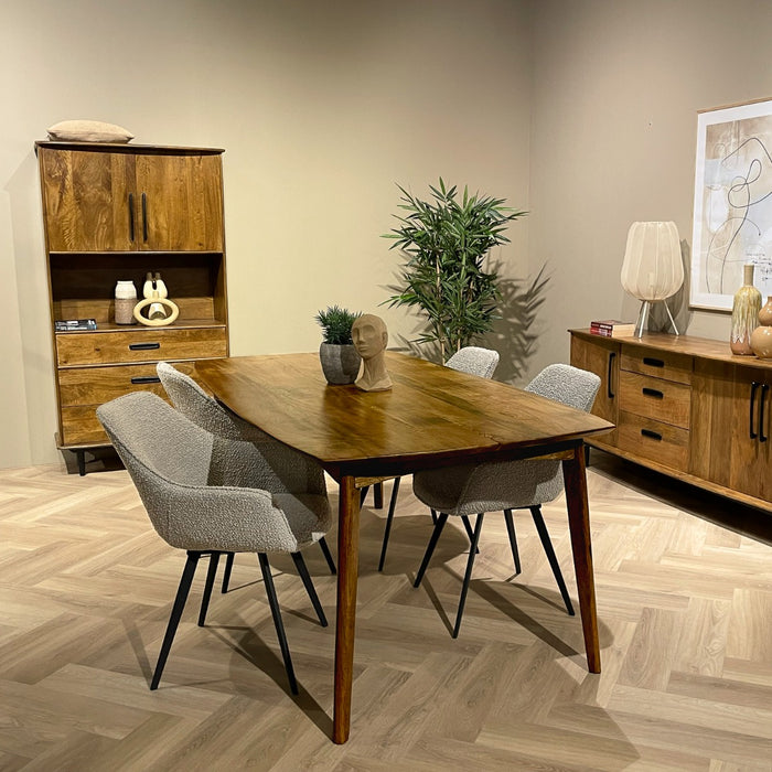 Elias Eettafel - 220cm - Mangohout