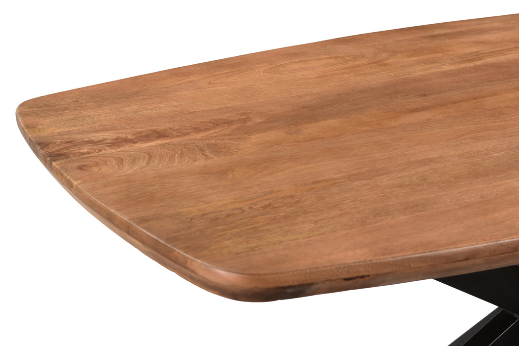 Jesper Danish Ovale Eettafel - Mangohout & Staal