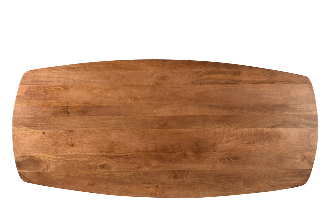Jesper Danish Ovale Eettafel - Mangohout & Staal