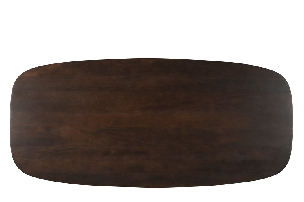 Jesper Danish Ovale Eettafel - Mangohout & Staal