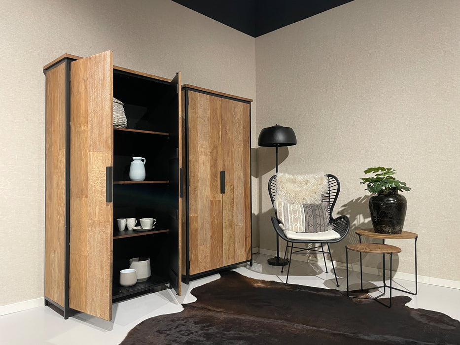 Tomar 100cm Kast - Teakhout - Livingfurn