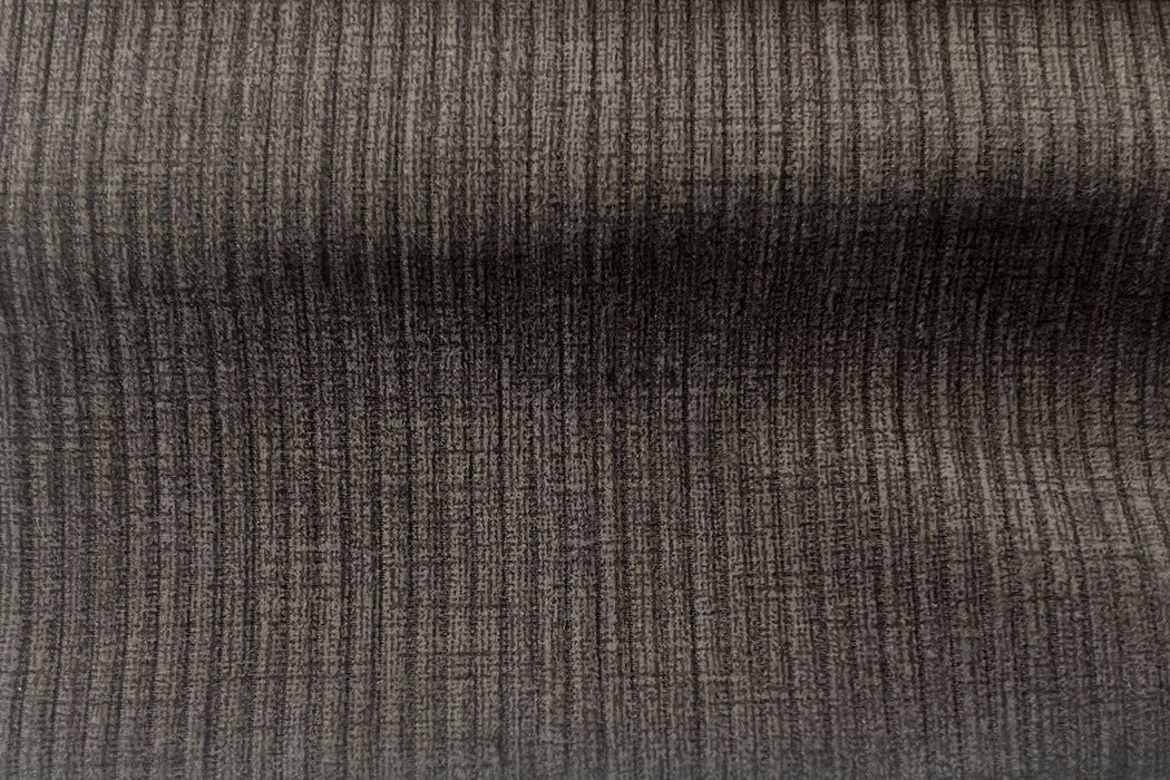 PROMO - Stoel 'Modest' Draaibaar Ribfluweel Grijs (1 per doos)