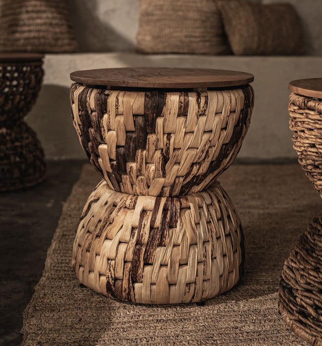 Rebana Bariton Kruk - Gerecycled Teakhout