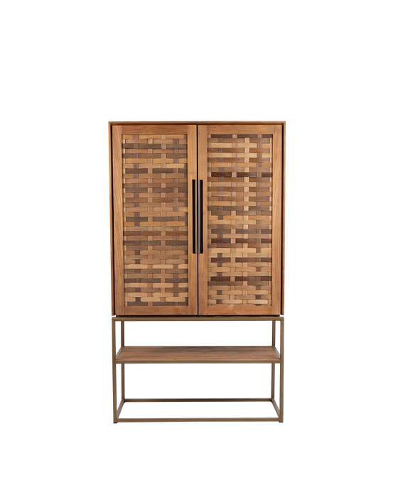 Karma Pure Cabinet 2 Doors 1 Open Rack