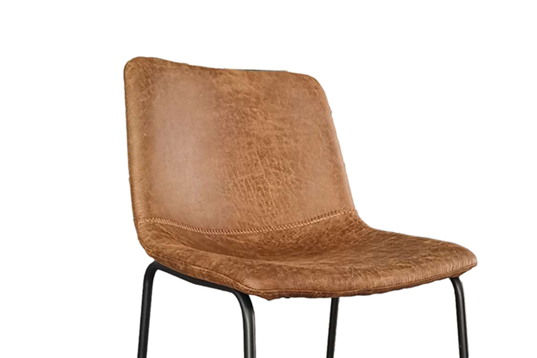 Counterstoel 'Mancia' PU Ote Topper 02 Cognac (2 per doos)