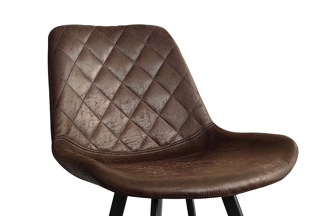 Counterstoel 'Alicante' PU Ote Topper 05 Donkerbruin (2 per doos)