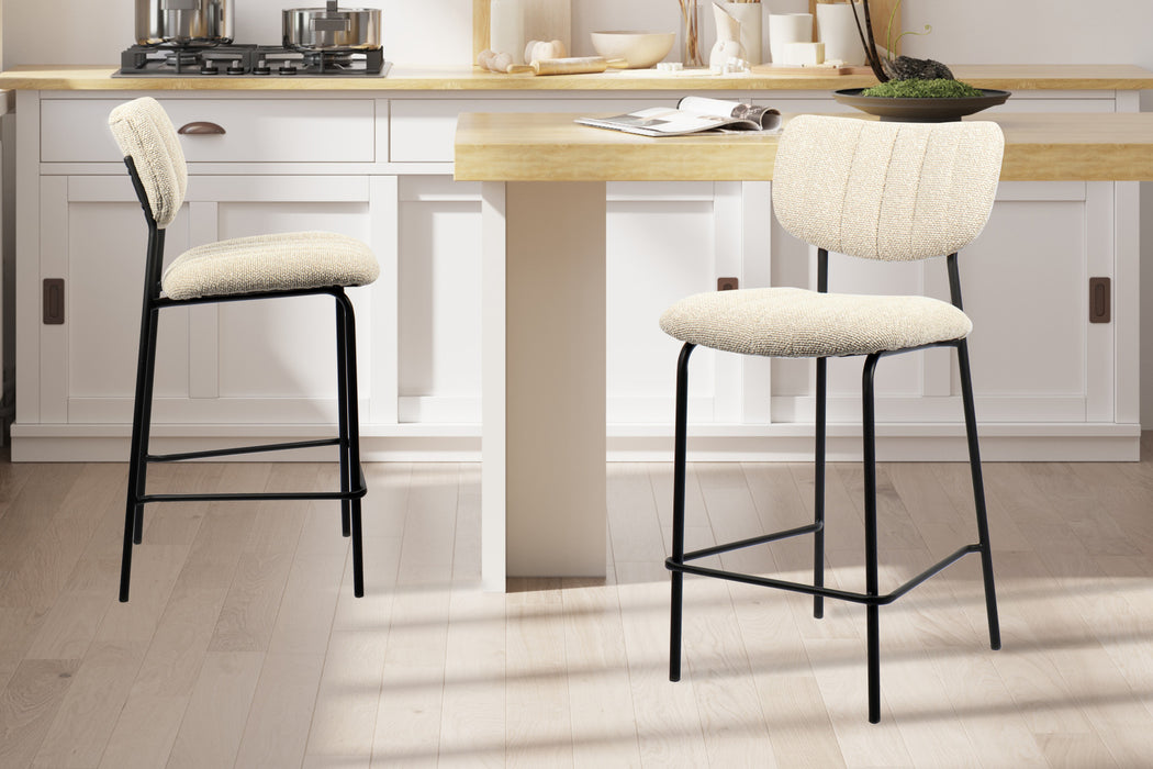 Counterstoel 'Antura' Stof Ote Lisa 110 Beige (2 per doos)