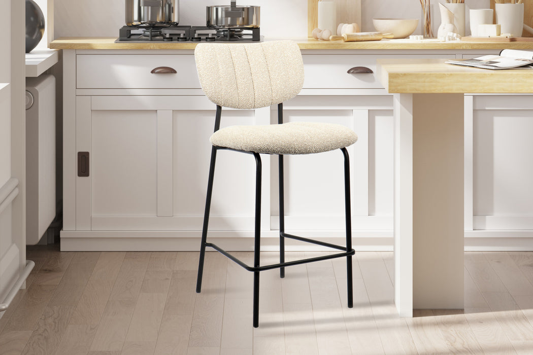 Counterstoel 'Antura' Stof Ote Lisa 110 Beige (2 per doos)